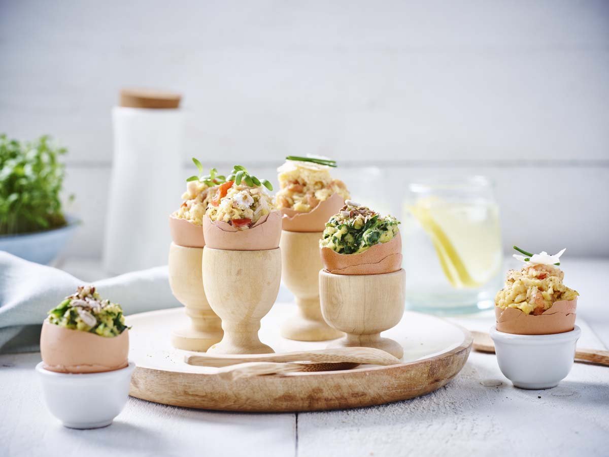 Gevulde eieren maken Lekker van bij ons