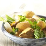 Stoofpot met rundsvlees, kerrie en Indische aromaten