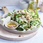 Salade van andijvie met geitenkaas