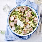 Aardappelsalade met haring 