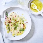 Carpaccio de coquilles Saint-Jacques