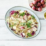 Herfstsalade van witloof en gepofte boekweit 