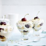 Trifle met kersen en mascarpone
