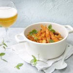 Vegetarisch stoofpotje met bier 