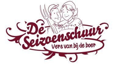 Het logo van de seizoenschuur
