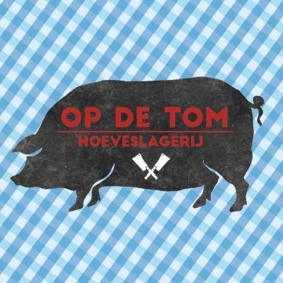 Logo Hoeveslagerij Op de Tom