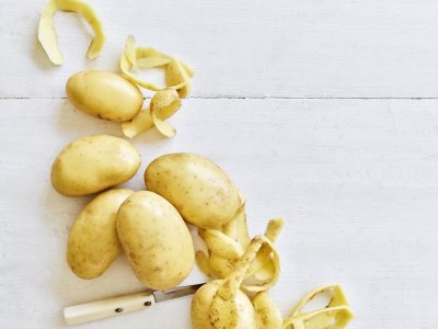 Aardappelen met mesje Aardappelen met mesje