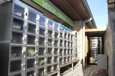 De automaat van Veggie-Drive