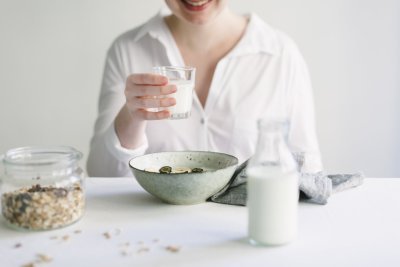 Ontbijt met melk Ontbijt met melk