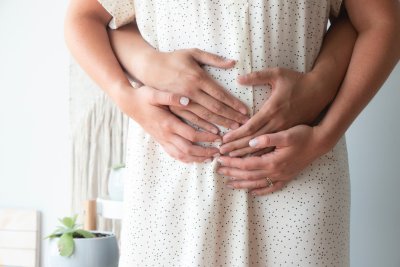 Vrouw die zwanger is Vrouw die zwanger is