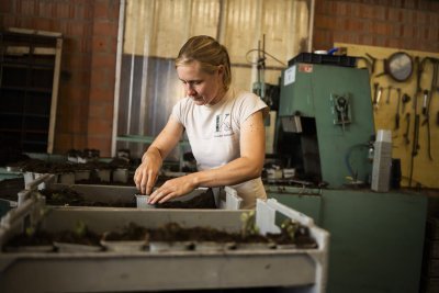 Tineke Volckaerts van Kruidenkwekerij Volckaerts Tineke Volckaerts van Kruidenkwekerij Volckaerts