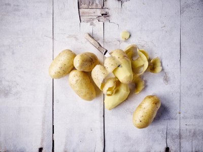 Aardappelen schillen