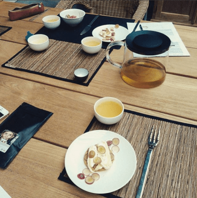 Foodpairing thé - Source: Instagram detheeblog