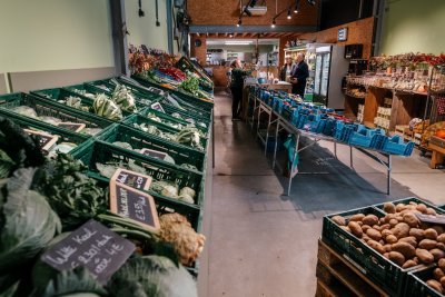 Prijsaanduiding bij de Gebroeders Vercammen