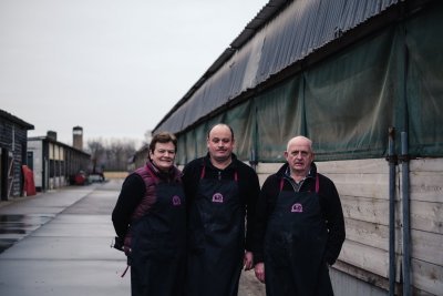 Het team van Hoeveslagerij De Mot Het team van Hoeveslagerij De Mot