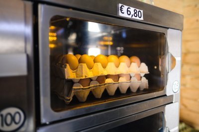 De eierautomaat van EiGeel De eierautomaat van EiGeel