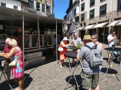 Varken voor alle vorken-foodtruck op Gent Smaakt Varken voor alle vorken-foodtruck op Gent Smaakt