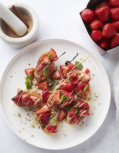 Bruschetta met aardbei - Hoogstraten Bruschetta met aardbei - Hoogstraten