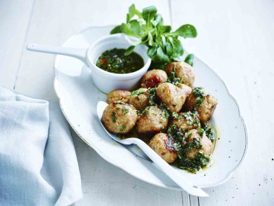 Kalfsgehaktballetjes “chimichurri” Kalfsgehaktballetjes “chimichurri”