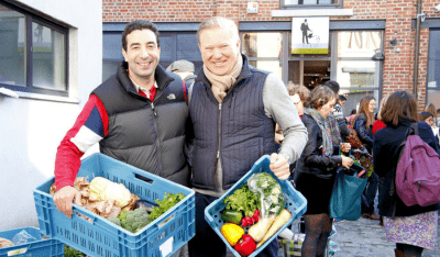 Mohamed Ahripou (links) en Edouard Cambier (rechts)