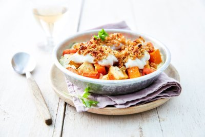 Ovenschotel met wijting Ovenschotel met wijting