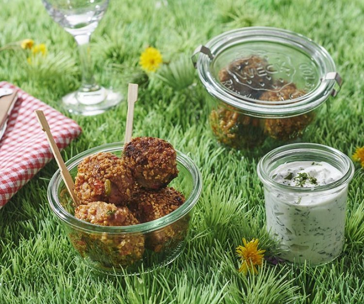 Boulettes de poivrons et agneau