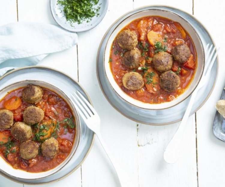 Boulettes sauce tomate épicée Boulettes sauce tomate épicée