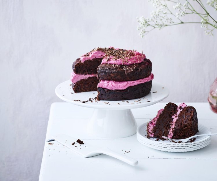 Chocoladetaart met rode biet Chocoladetaart met rode biet