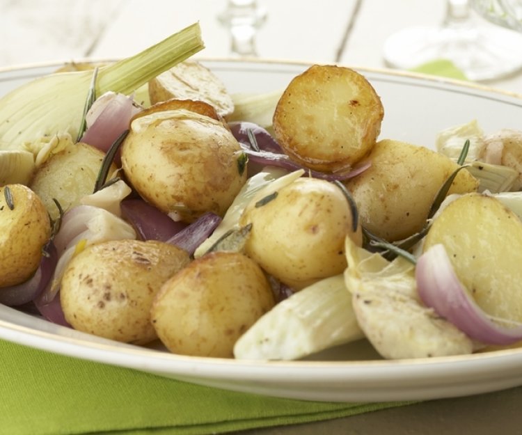 Geroosterde aardappeltjes