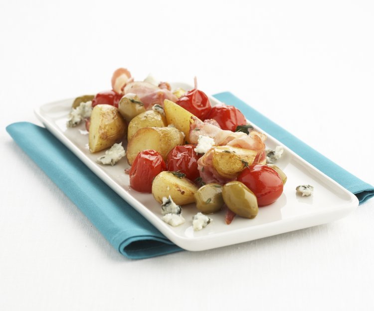 Pommes de terre grillées au lard Pommes de terre grillées au lard