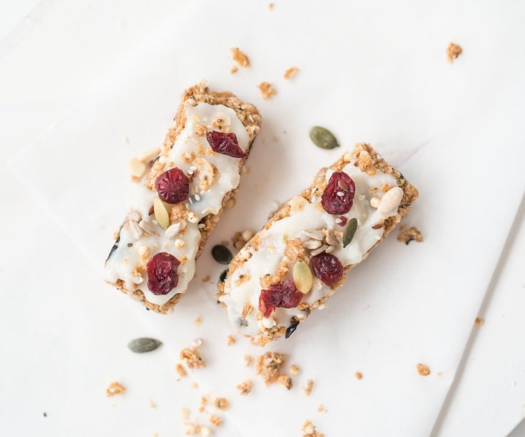 Granolareep met yoghurt Granolareep met yoghurt