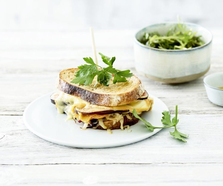 Croque au chicon, Passendale et figues Croque au chicon, Passendale et figues