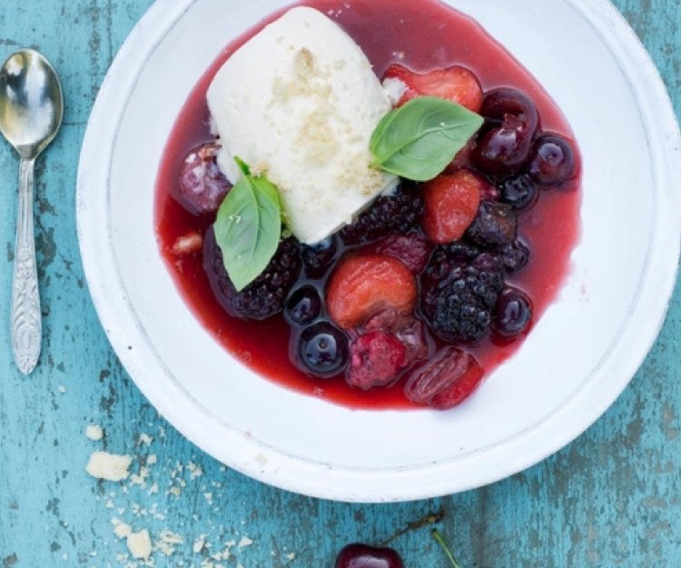 Papillote de fruits rouges à la Kriek