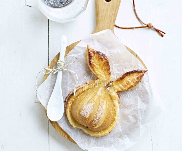 Poire en pâte feuilletée