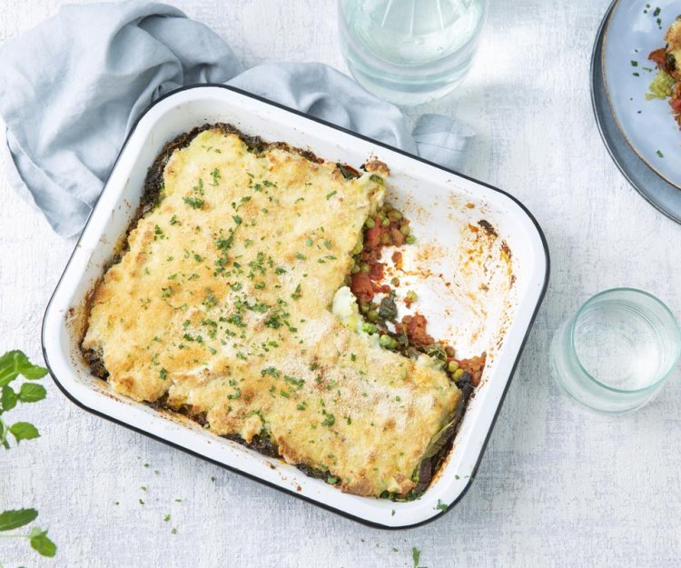 Vegetarische parmentier Vegetarische parmentier
