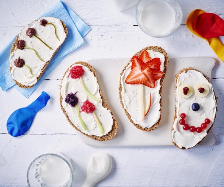 Vrolijke boterhammen Vrolijke boterhammen
