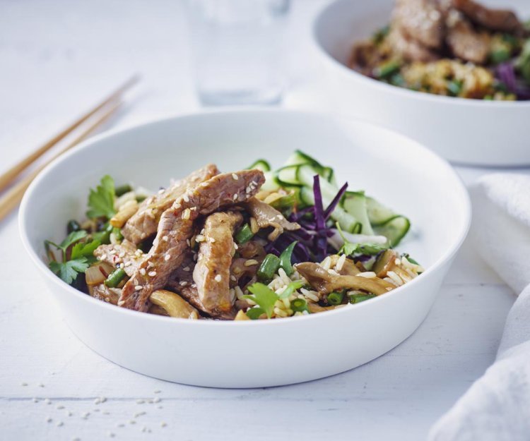 Wok de bœuf Wok de bœuf