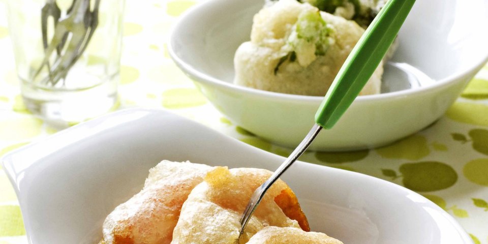 Tempura van groenten Tempura van groenten