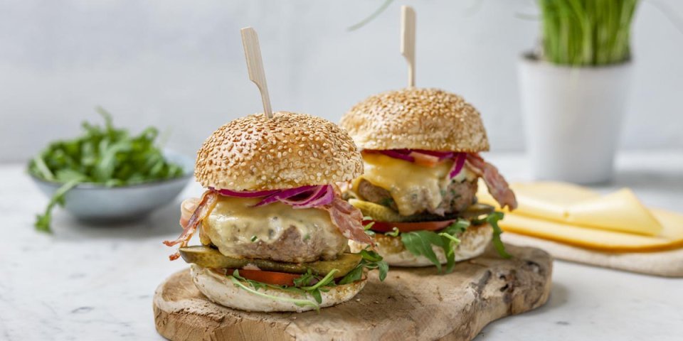 Cheeseburger met Brugge Oud Cheeseburger met Brugge Oud