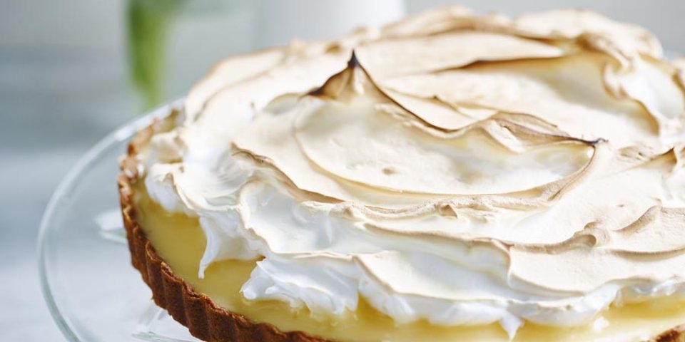 Citroentaart met meringue Citroentaart met meringue