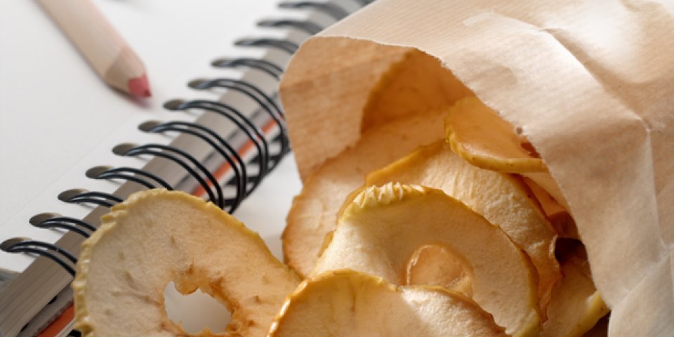 Tranches de pommes séchées Tranches de pommes séchées