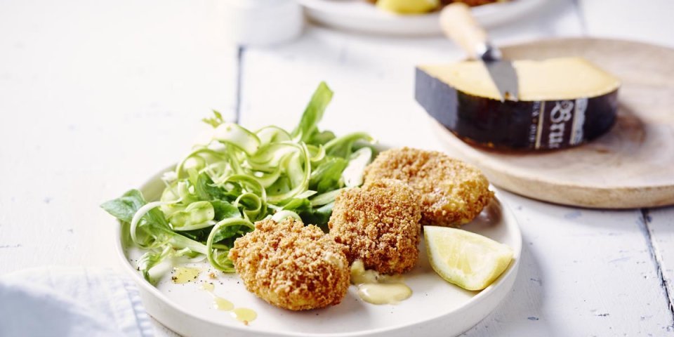 Croquettes de fromage au Brugge Vieux Croquettes de fromage au Brugge Vieux