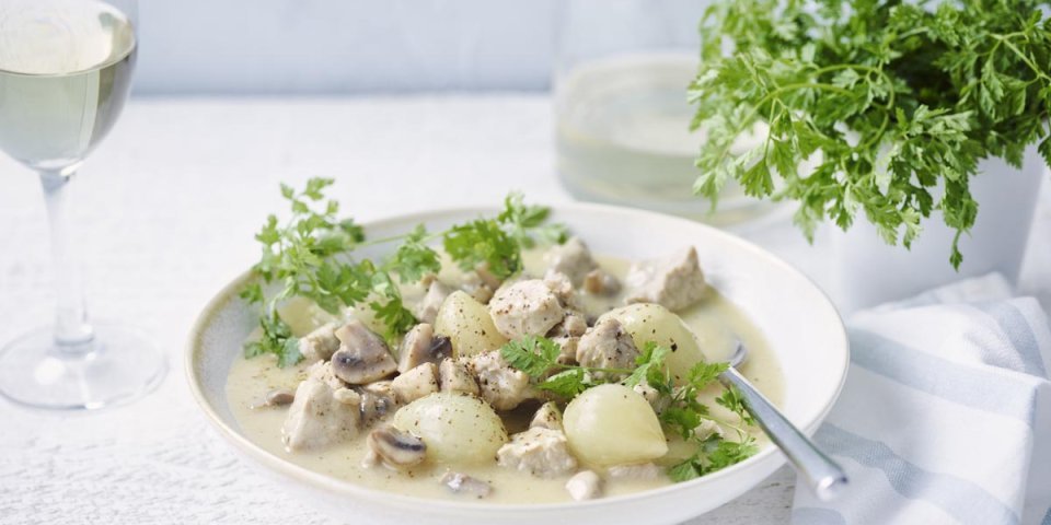 Kalfsblanquette Kalfsblanquette