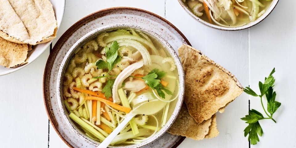 Soupe de poulet Soupe de poulet