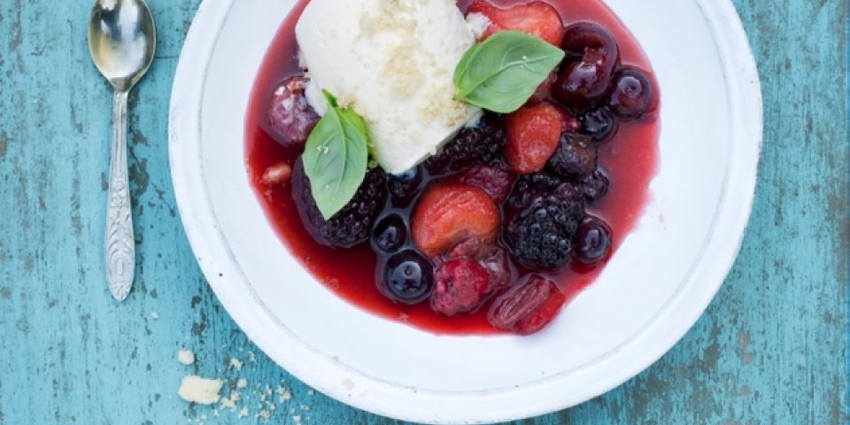 Papillote de fruits rouges à la Kriek