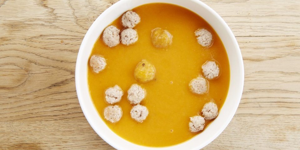 Soep van tomaten en puntpaprika’s Soep van tomaten en puntpaprika’s