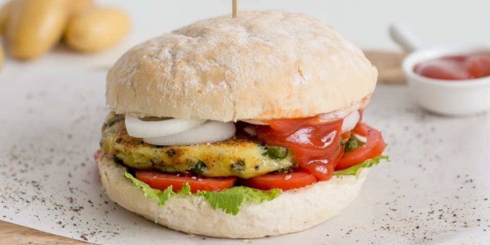 Aardappelburger Aardappelburger