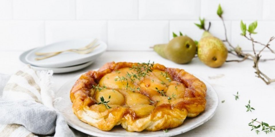 Tarte Tatin poire