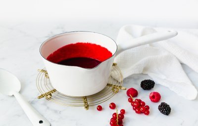 Coulis de fruits rouges