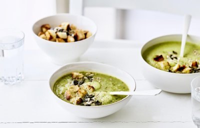 Soupe de courgettes